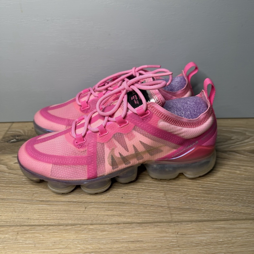 Nike Air VaporMax 2019 Psychic Pink Womens Size 7 AR6632-600 Sneaker
